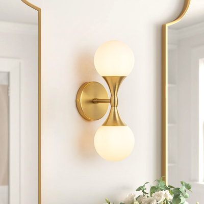 Stauton 2 - Light Dimmable Glass Bubble Wall Scone