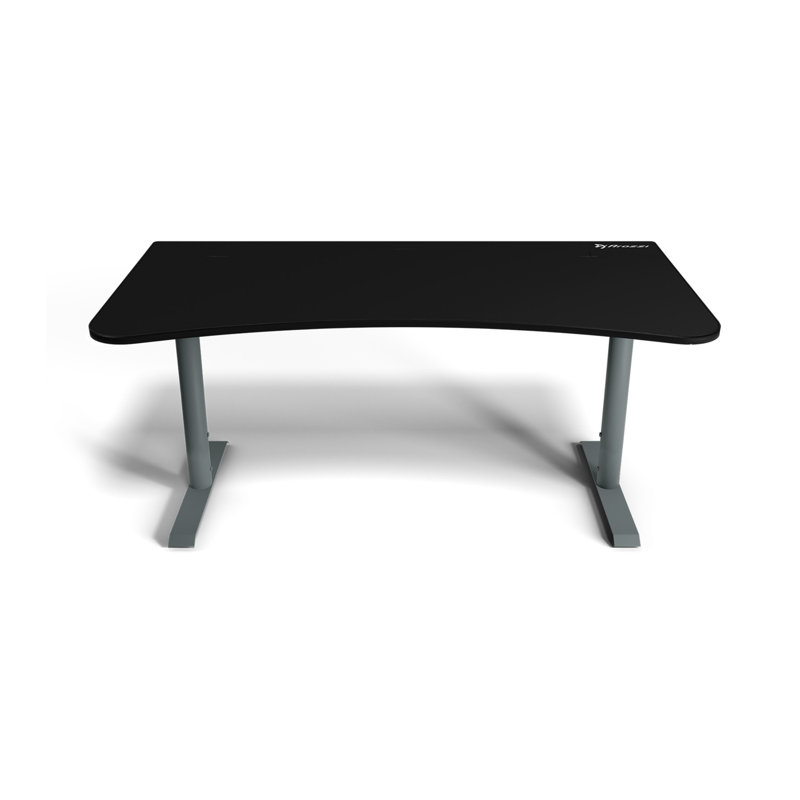 Bureau de jeu Arena - gris foncé, Noir