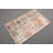 Vintage Turkish Oushak Rug: A Perfectly Sized Red Wool Floor Piece for Entry Spaces