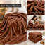 Ultra Soft Plush Faux Fur Reversible Fleece Blanket-119204630-119204631