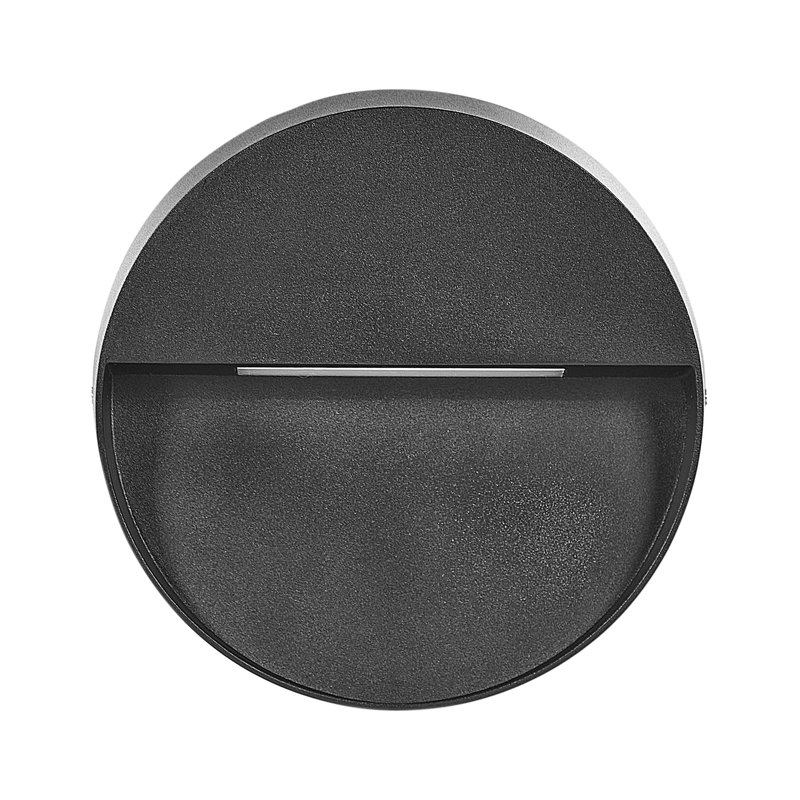 Dartrell Satin Black 15cm H Integrated LED Outdoor Sconce