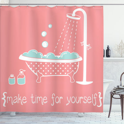 Ensemble de rideau de douche + crochets