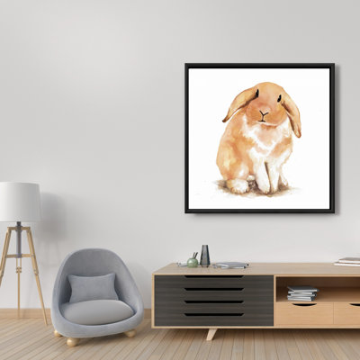 «Lop-rabbit» sur toile