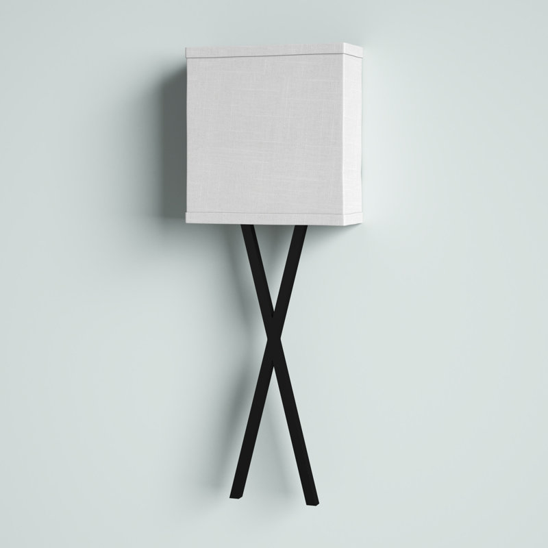 Axis 1 - Light LED Dimmable Flush Mount, Off White, Black