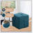 Soft And Comfortable Square Corduroy Ottoman Foot Rest, Perfect For Relaxation And Modern Decor-387552822