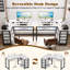 Modular L-Shaped Steel Computer Desk