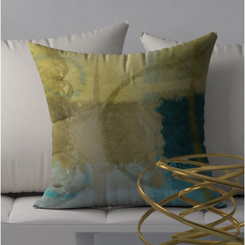 Reversible Throw Pillow, 18" x 18"