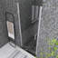 Porte de douche pivotante l 32 po x H 72 po-98698027