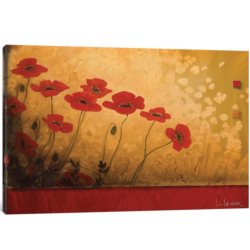 «Walking in Eden», reproduction d'art sur toile tendue, H 18 po x l 26 po x P 1,5 po, Toile tendue, Pas de tapis