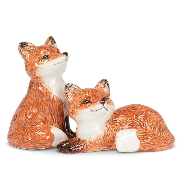 Salière et poivrière Foxes