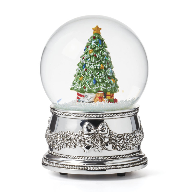 Boule à neige musicale Christmas Tree