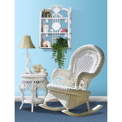 Country Wicker Rocking Chair