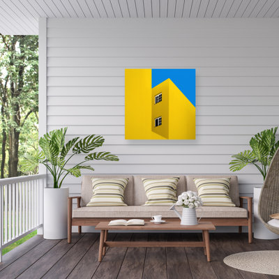 "Bachelor", Inge Schuster, abstrait urbain sur toile par Inge Schuster, reproduction