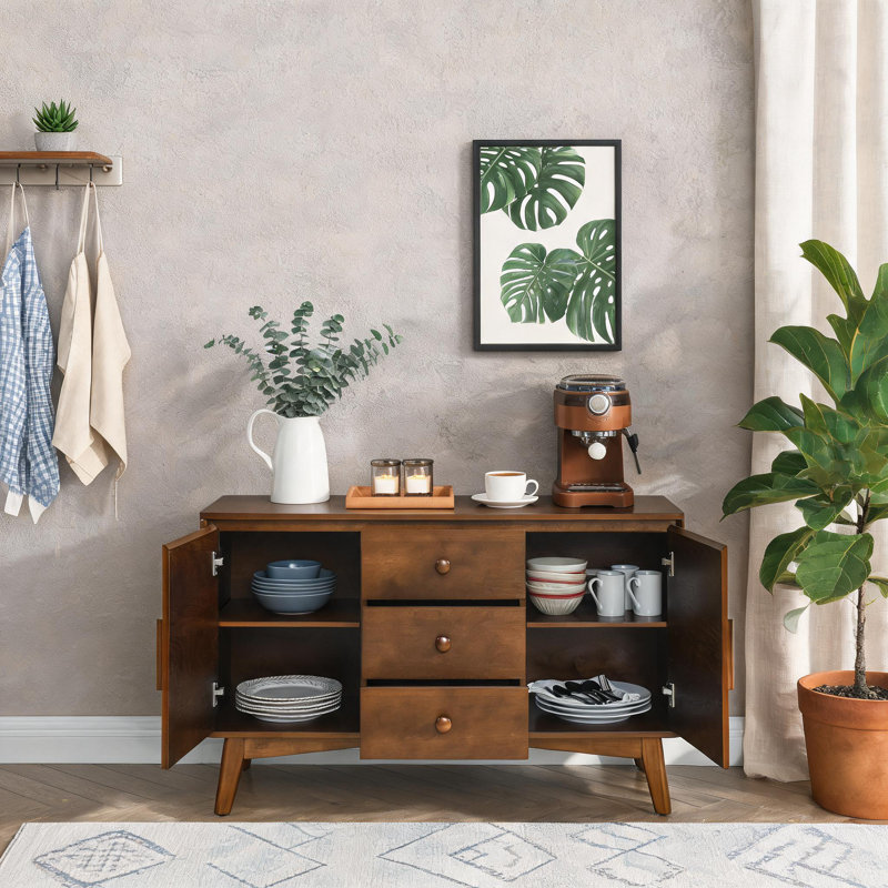 Buffet 47,3 po Mid Century Modern Buffet