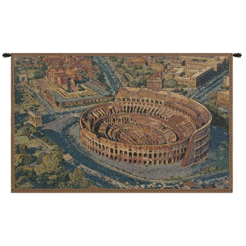 Italian Loom Woven Cotton Blend Wall Hanging