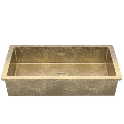 Vetro Freddo 24'' L Bathroom Sink