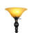 60'' Black Torchiere Floor Lamp