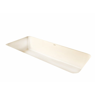 Vilano 43'' L Single Bowl Cast Iron Kitchen Sink