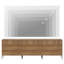 Buffet en bois rosé 94,5 "avec 9 tiroirs, armoire de rangement moderne 3-en-1 pour cuisine, salle à manger-1554290791
