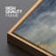Abstrait paysage abstrait encadré sur toile - impression minimaliste neutre pour décoration murale moderne-118765779-118765780