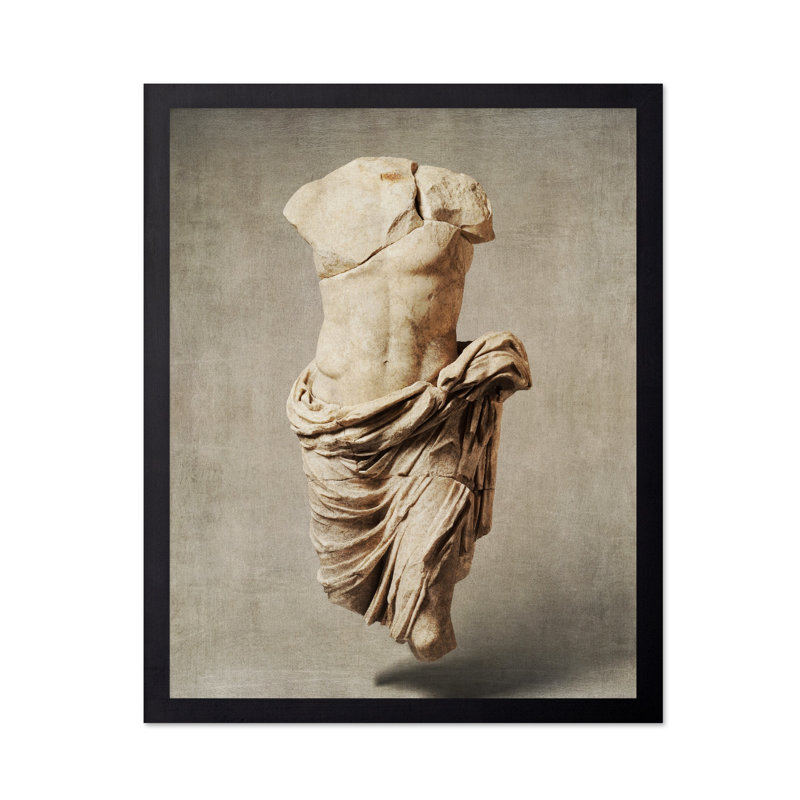 Statue romaine en marbre, Sans cadre, Affiche, H 24 po x l 32 po