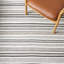 Tapis rayé kilim 102 noir / ivoire-905066401