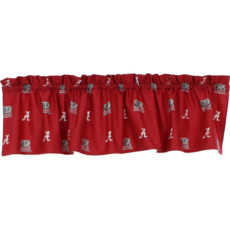 NCAA Tailored Window Valance