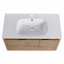 Meuble-lavabo mural 36 po avec lavabo gel