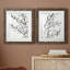 Sprig Contour I - ensemble de 2 reproductions d'art sur papier encadré-285995241-285995246