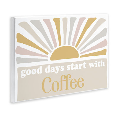 Art mural Good Good Coffee par Elizabeth Medley