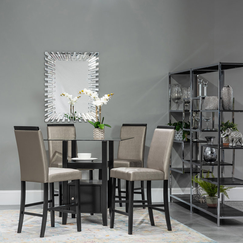 Baranof Stukes 5 Pieces Dining Set