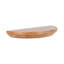 Canvey Half Moon Solid Wood Floating Table Shelf-815852506