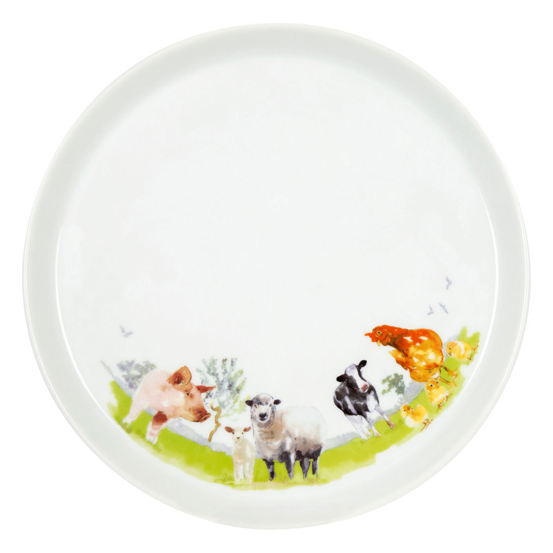 Coup Farm Animals Dinner Plate