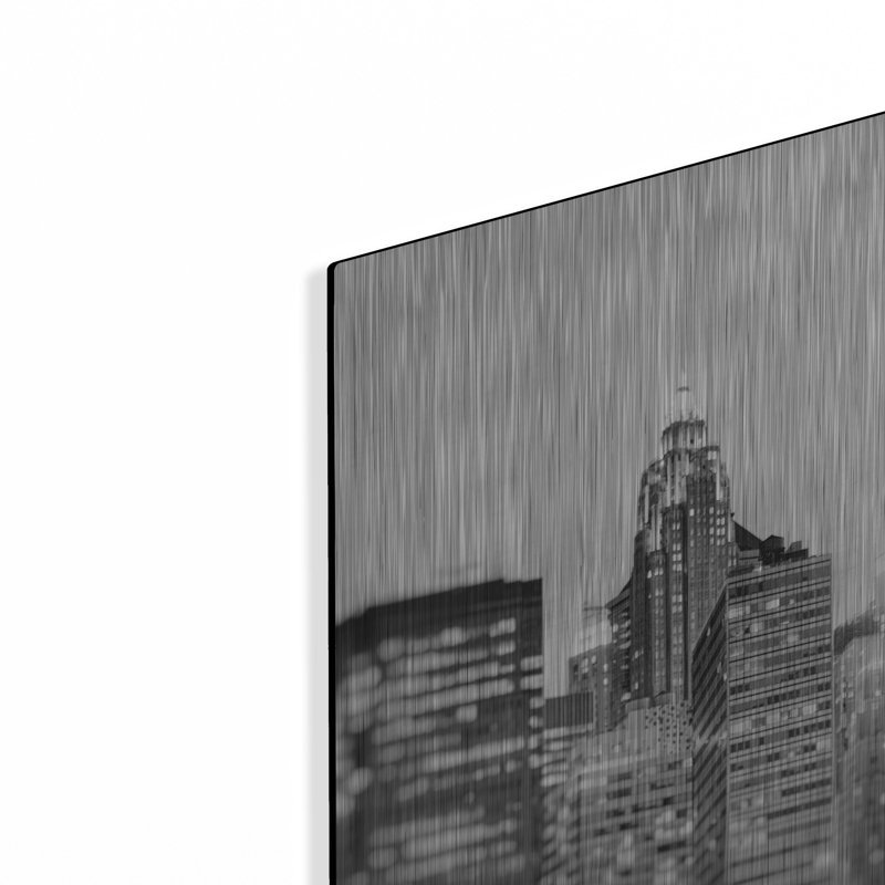 «New York 3» par Carina Okula, art mural en métal, H 16 po x l 24 po