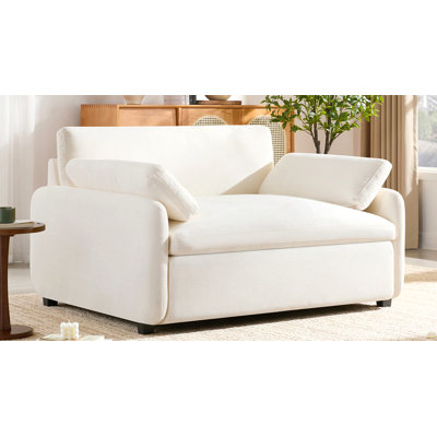 Canapé simple surdimensionné en chenille 50 * 43 "