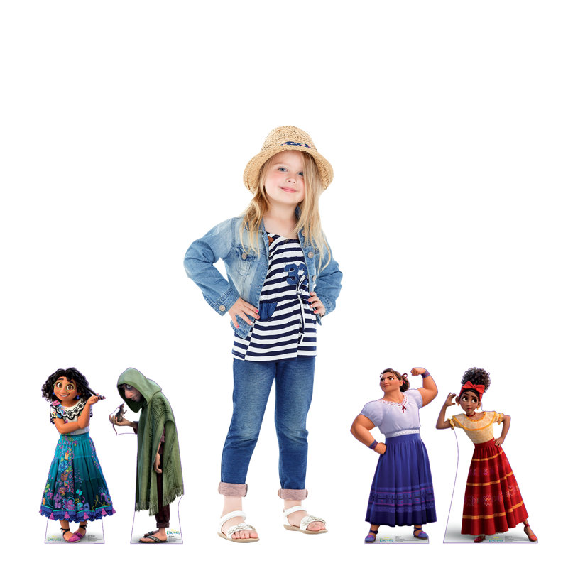 18'' Disney Encanto Family Cardboard Standee Set