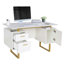 Desk For Office With Drawers & Storage, 51.25" W