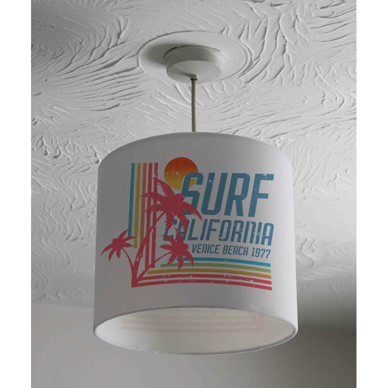 California Cotton Drum ( Uno ), 22cm H x 25cm W x 25cm D