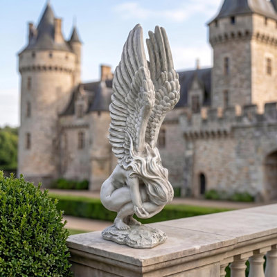 Statue souvenir et rédemption de l'ange