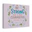 Be Strong And Courageous Joshua 1:6 - Wrapped Canvas Print-1358836454