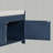 Upholstered Storage Bench with 2 Cabinets-12509082