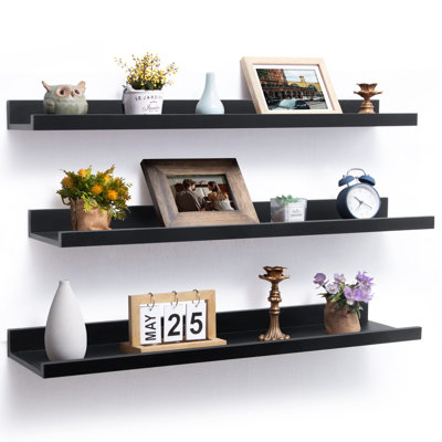 Ebern Designs Floating Shelf for Bathroom,Living Room & Reviews | Wayfair