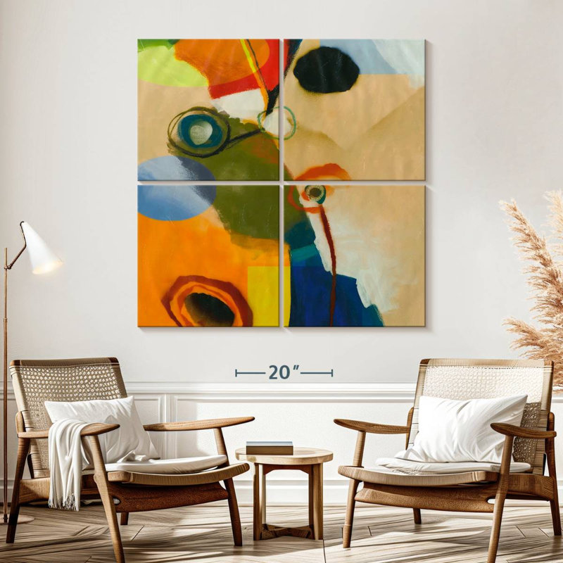 Avery Amusement I, 57" H x 57" W