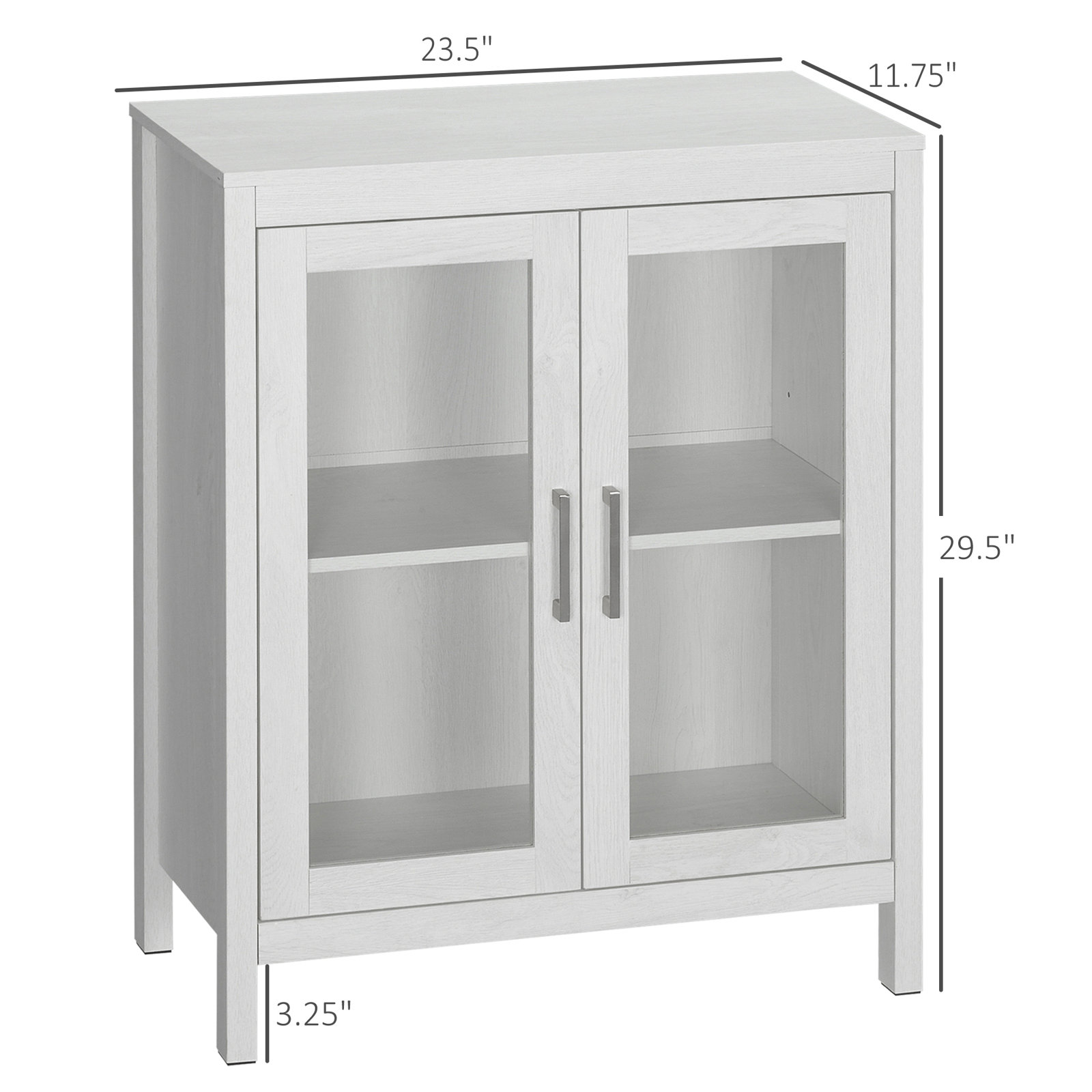 Drostan Bathroom Cabinet, White
