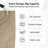 Corduroy Laundry Basket 55L-114884637