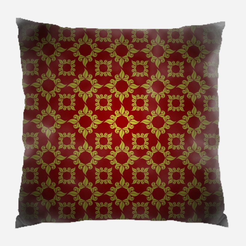 Coussin antique antique, Rouge, Intérieur
