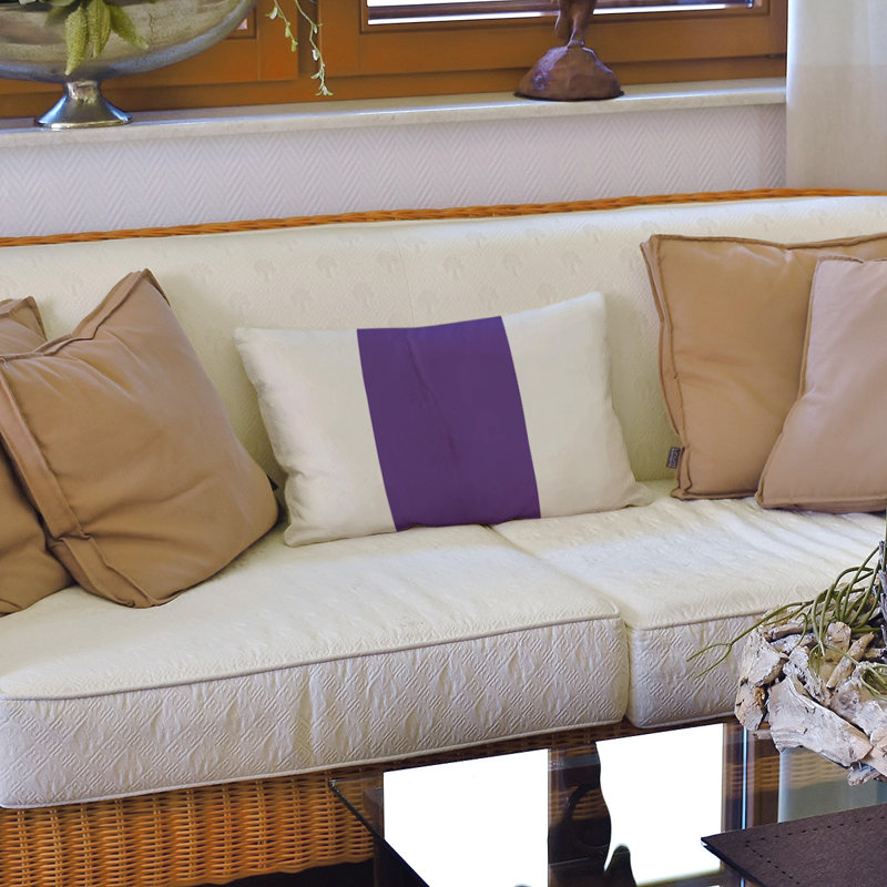 Housse de coussin lombaire Atlanta, Minnesota, Mauve