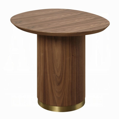 End Table, Walnut Finish