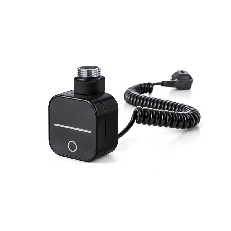 Electric Heating Element NEX with a Spiral Cable 800 Watt, Black