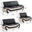 Ensemble de 3 meubles de salon en cuir respirant-1876249559